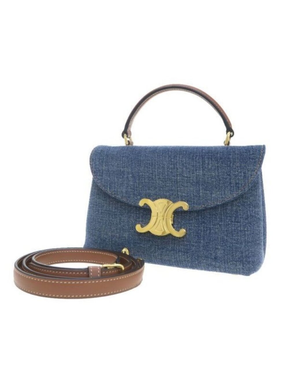 Celine Teen Nino Bag Denim